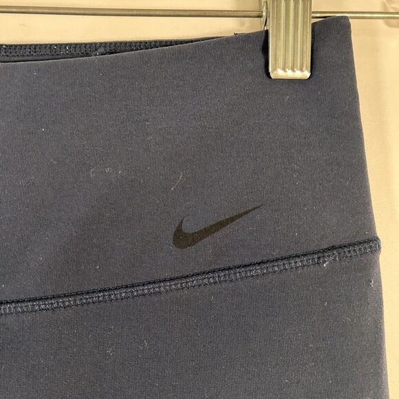 Nike Leggings Women's Small Blue High Rise Dri-Fit Inside Pocket 29" Inseam - Picture 4 of 11